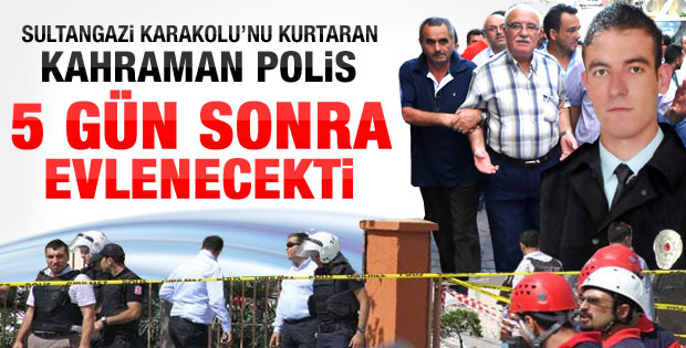 Sultangazi karakolunu kahraman polis kurtardı