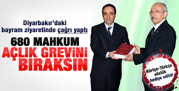 Kılıçdaroğlu'ndan Osman Baydemir'e bayram ziyareti