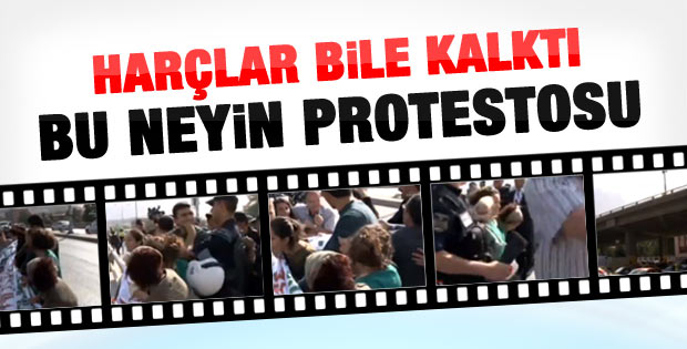 Başbakan'ı protesto eden 12 öğrenci gözaltına alındı