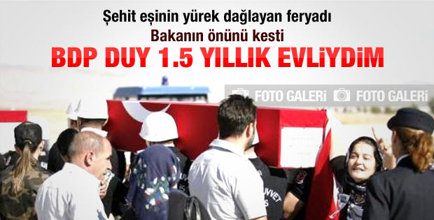 Şehidin eşi: Zırhlı arabaya bindirmediler
