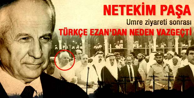 Ezanı Türkçe yapacaktım