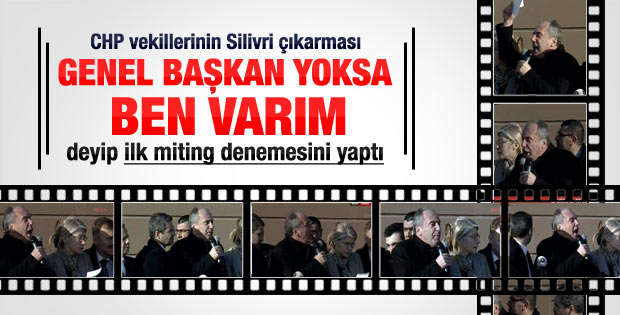 Muharrem İnce Silivri'de miting yaptı