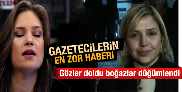 Canlı yayında Birand'ın vefat haberinin verildiği anlar