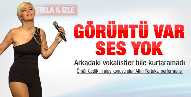 Ömür Gedik alay konusu oldu