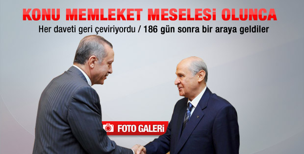 Erdoğan ve Bahçeli'nin Suriye zirvesi