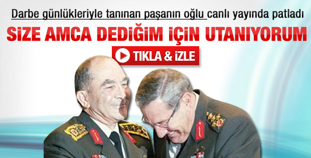 Özden Örnek'in oğlu Özkök ve Büyükanıt'ı eleştirdi