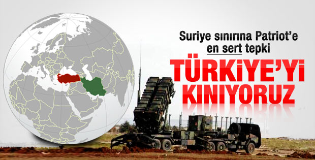 İran'dan da Türkiye'nin istediği Patriotlara tepki