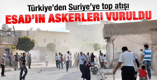 Türkiye'nin top ateşinde Suriyeli askerler öldü