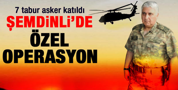 TSK'dan Şemdinli'de operasyon açıklaması
