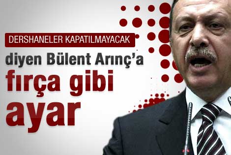 Erdoğan'dan Bülent Arınç'ı zora sokacak çıkış