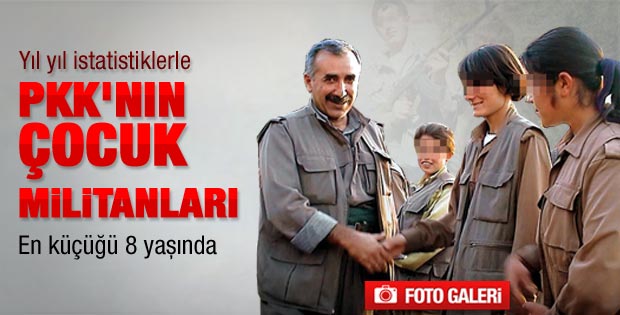 Çocuk PKK'lılar ABD raporuna girdi