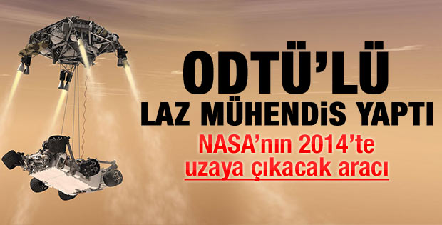 Mars'a giden NASA aracına Rizeli eli de değdi
