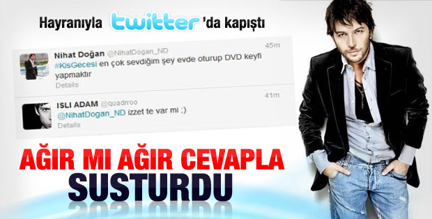 Nihat Doğan'dan bacınla beraberdi çıkışı