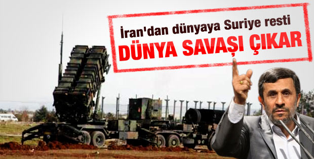 İran'dan Patriot tehditi