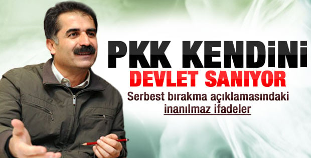 PKK'dan açıklama: Aygün'ü serbest bırakacağız