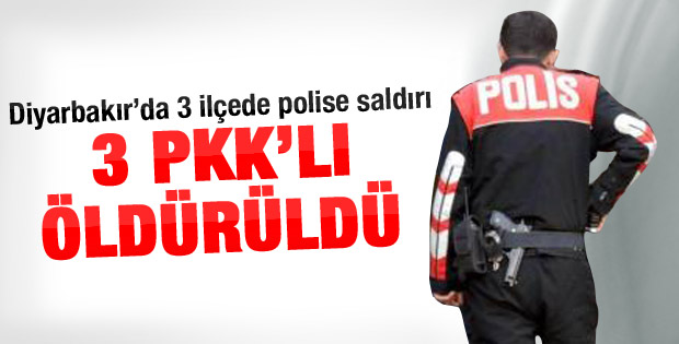 Diyarbakır'da İlçe Emniyet müdürlüğüne saldırı
