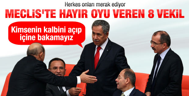Arınç: Hayır oyu verenler çok yanlış yaptı