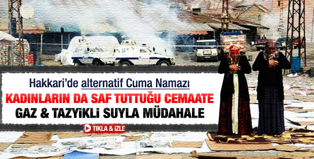 Cuma namazı sonrası Yüksekova karıştı
