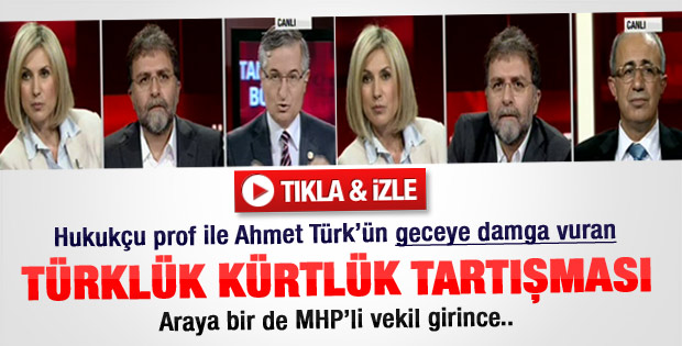 Canlı yayında Türklük - Kürtlük tartışması - Video