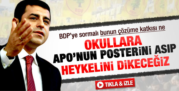 Demirtaş: Öcalan'ın heykelini dikeceğiz