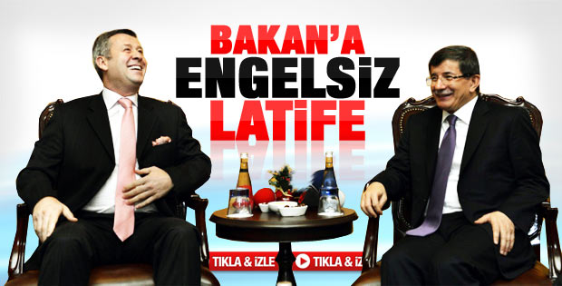 Metin Şentürk'ten Davutoğlu'na latife