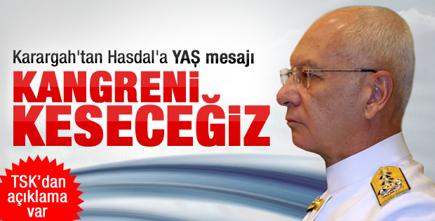 Deniz Kuvvetleri Komutanı: Kangrenli kolu keseceğiz