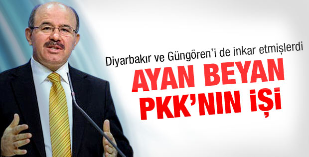 Ayan beyan bir PKK saldırısı