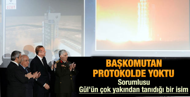 Gül'ü unutan kişi eski protokol müdürüydü