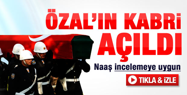Başsavcı Çolakkadı: Özal'ın cenazesine ulaştık