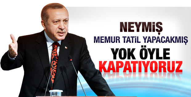 Erdoğan açıkladı: Sosyal tesisler kapatılıyor