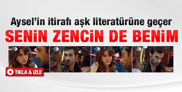 Kayıp Şehir'de zencili aşk itirafı