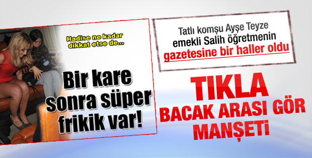 Milliyet'e bir haller oldu