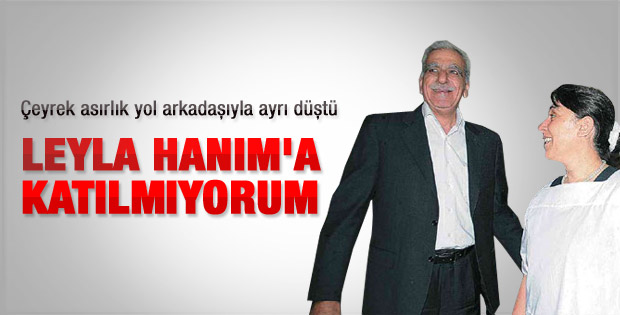 Ahmet Türk'ten Zana'ya tepki