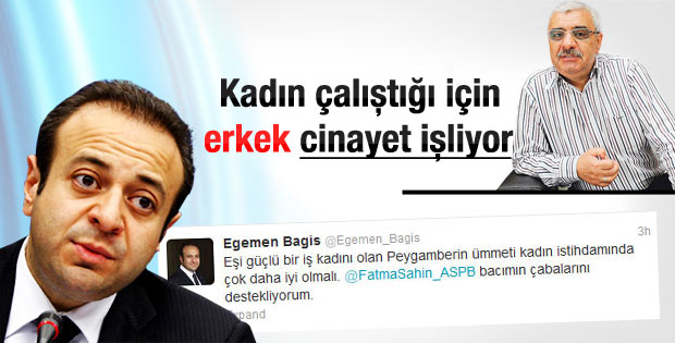 Ali Bulaç: Kadın çalıştığı için erkek cinayete itiliyor