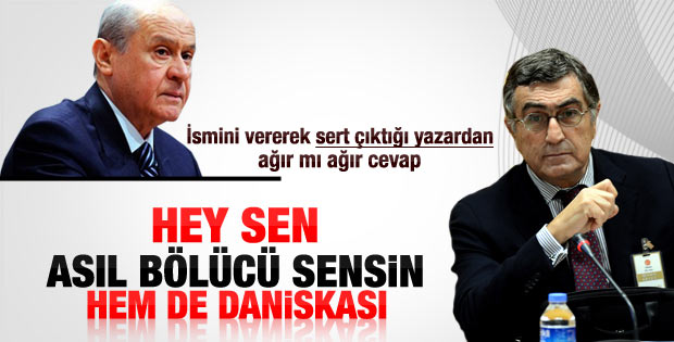 Hasan Cemal'den Bahçeli'ye ağır mı ağır cevap