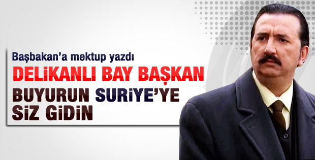 Renan Bilek'ten Başbakan Erdoğan'a mektup