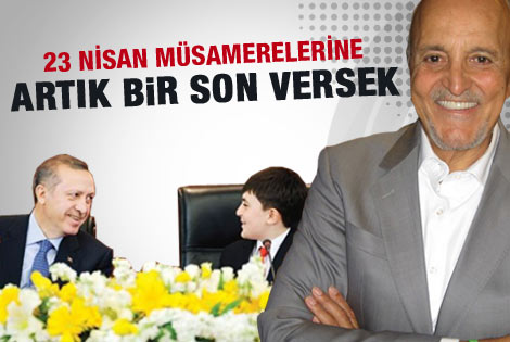Birand: 23 Nisan'daki koltuk müsameresi çağ dışı