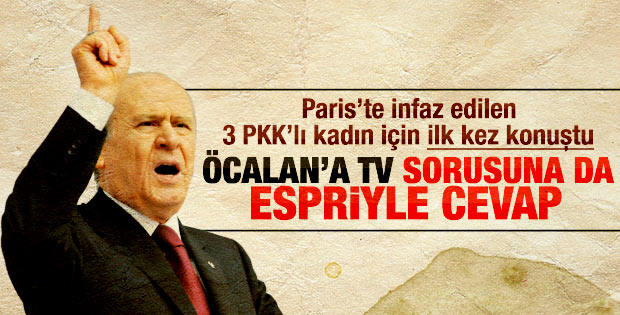 Bahçeli'den Sakine Cansız açıklaması