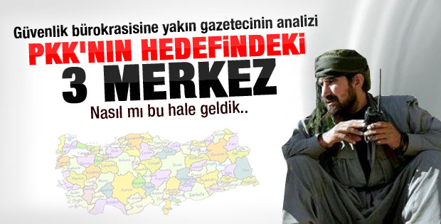 Selvi: PKK'nın hedefinde 3 il var