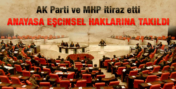 Anayasa eşcinsel haklarına takıldı