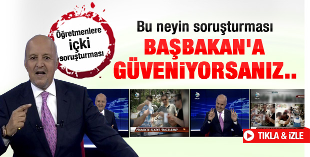 Birand'ı kızdıran alkol soruşturması - Video