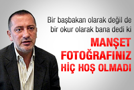 Başbakan'dan Altaylı'ya: Keşke basmasaydınız o fotoğrafı