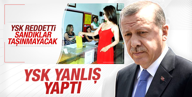 Cumhurbaşkanı Erdoğan: YSK yanlışa düştü