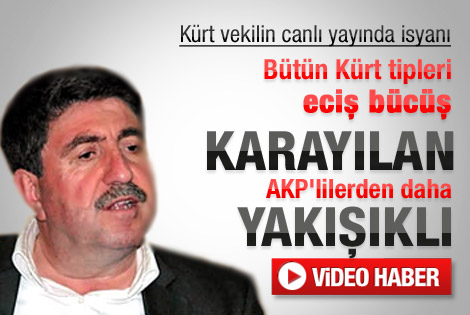 BDP'li Altan Tan: Bütün Kürt tipleri eciş bücüş