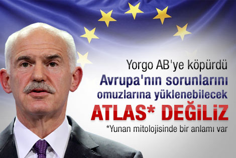 Yunanistan Başbakan'ı AB'ye köpürdü