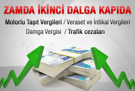 Yeni zamlar geliyor