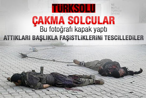 Türk Solu dergisinden çirkin kapak