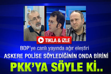 Ahmet Kekeç'ten BDP'ye ağır eleştiri - İzle