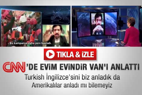 Okan Bayülgen CNN International'da