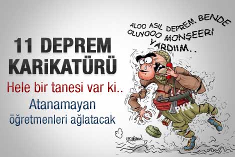Karikatülerde gündem Van depremi - Galeri